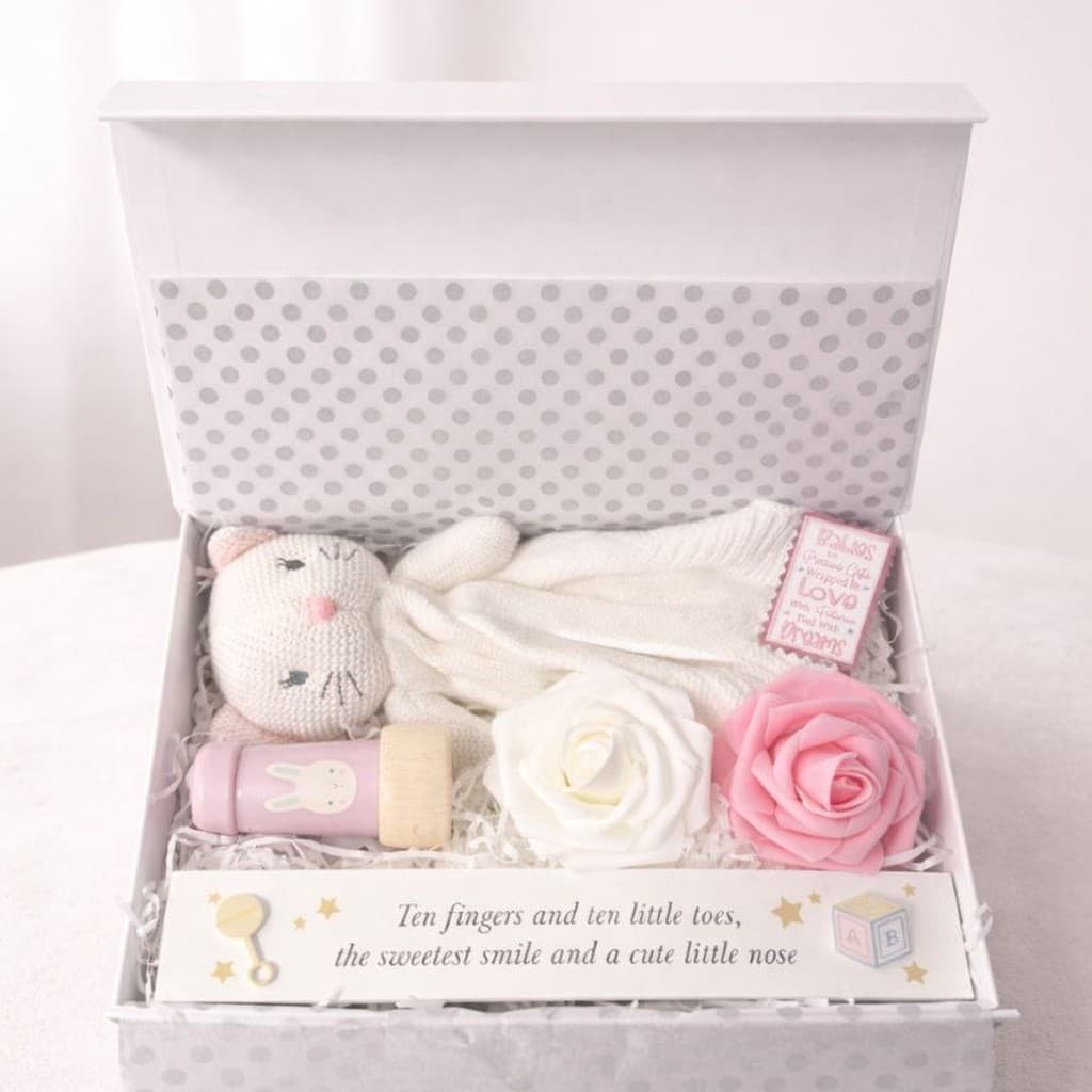 Lyserød Pige Gaveboks